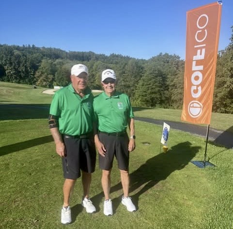 Horvat Joe és Ellis Don a Golfschaukel Stegersbach pályáján Ausztriában